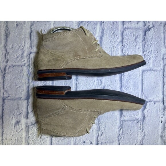 Cole Haan Mens 9.5M Tan Suede Chukka Boots Lace Up Dress Casual Shoes main image 8